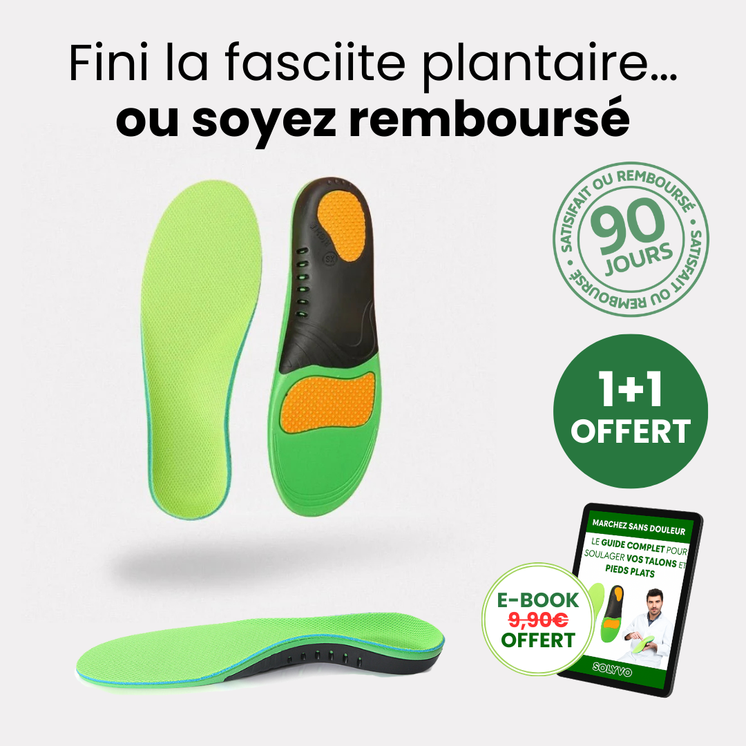 OrthoFlex — Semelles pour la Fasciite Plantaire